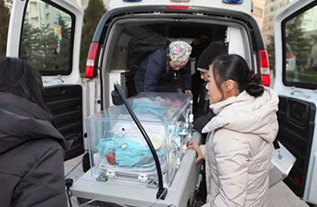 冷水江市妇婴监护型护送